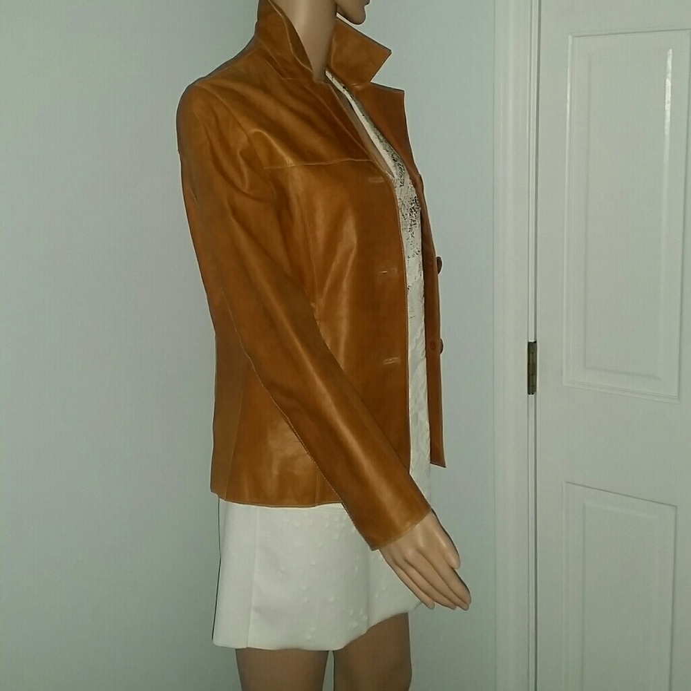 Vintage Mossimo Leather Jacket - image 8